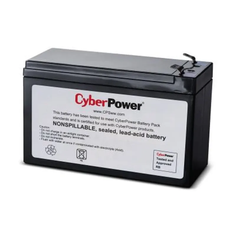 Batería de Reemplazo CyberPower - 12V - RB1270B