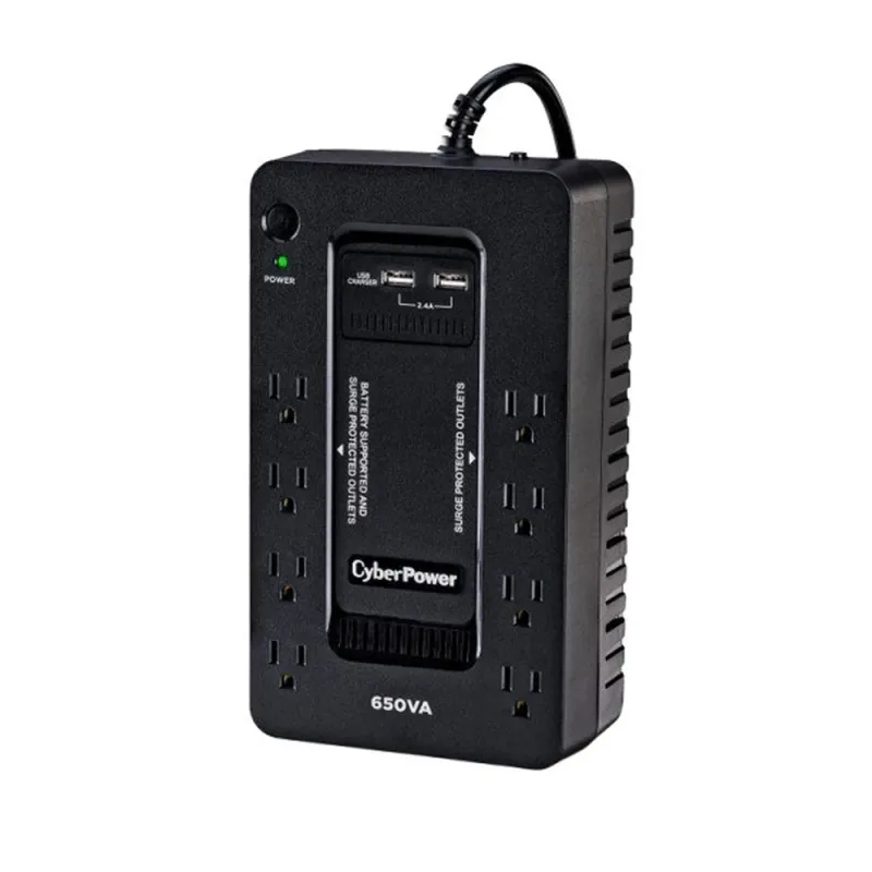 UPS CyberPower SX650U - 650VA/360W - 8 Contactos  - SX650U