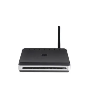 Router D-Link DIR-300 - 2.4GHz - 54Mbps - 4x RJ-45 - 1 Antena - DIR300