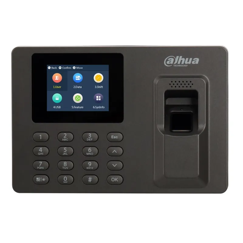 Control de Acceso DAHUA ASA1222E - Huella Digital - USB - Negro - ASA1222E