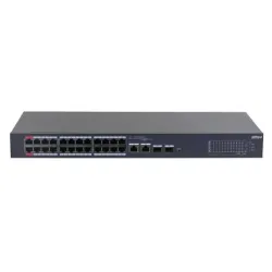Switch Dahua CS4226-24ET-240 - Fast Ethernet - 24 Puertos PoE - 2 Uplink - 2 SFP - Administrado - DH-CS4226-24ET-240 Switch Dahua CS4226-24ET-240 - Fast Ethernet - 24 Puertos PoE - 2 Uplink - 2 SFP - Administrado - DH-CS4226-24ET-240