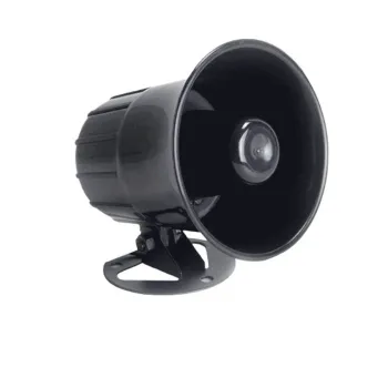 Sirena Dahua DH-ARA16 - 105dB - Uso Exterior - Negro - DH-ARA16