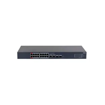 Switch Dahua CS4220-16GT-135 - Gigabit Ethernet - 16 Puertos PoE - 2 SFP - Gestionado - DH-CS4220-16GT-135
