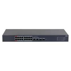 Switch Dahua CS4220-16GT-190 - Gigabit Ethernet - 16 Puertos PoE++ - 2 Uplink - 2 SFP - Gestionado - DH-CS4220-16GT-190 Switch Dahua CS4220-16GT-190 - Gigabit Ethernet - 16 Puertos PoE++ - 2 Uplink - 2 SFP - Gestionado - DH-CS4220-16GT-190