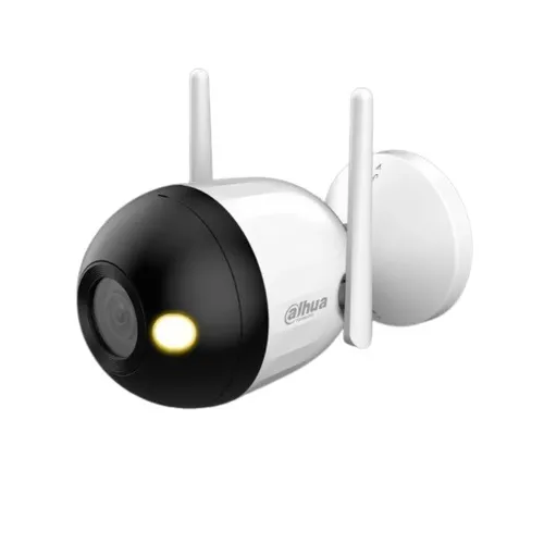 Cámara IP Dahua DH-F4C-LED - 4MP - Bala - Luz Cálida - Micrófono Incorporado - Wi-Fi - Ethernet - DH-F4C-LED