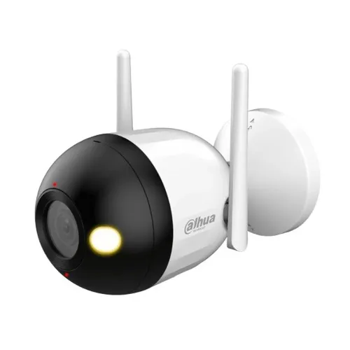 Cámara IP Dahua DH-F4C-PV - 4MP - Bala - IR 30M - Disuasión Activa - Audio Bidireccional - Wi-Fi - DH-F4C-PV