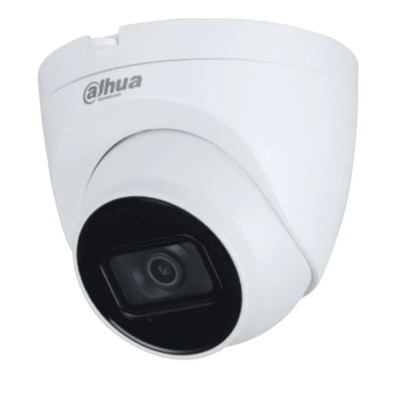 Cámara CCTV Dahua DH-HAC-HDW1200TQP-A - 2MP - Domo - Lente 2.8mm - IR 40M - Micrófono Integrado - DH-HAC-HDW1200TQP-A