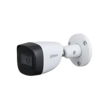 Cámara CCTV Dahua DH-HAC-HFW1200CM(-A) - 2MP - Bala - Lente 2.8mm - IR 30M - Micrófono - DH-HAC-HFW1200CMN-A-0280B-S5