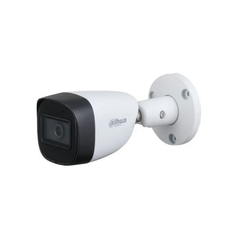 Cámara CCTV Dahua DH-HAC-HFW1200CM(-A) - 2MP - Bala - Lente 2.8mm - IR 30M - Micrófono - DH-HAC-HFW1200CMN-A-0280B-S5