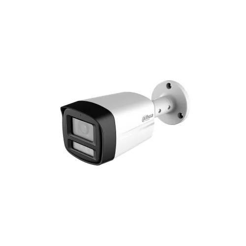 Dahua HAC-HFW1200TLM-IL-T Cámara Bala 2MP Lente 2.8mm Audio Bidireccional e Iluminación Dual - DH-HAC-HFW1200TLMN-IL-T Dahua HAC-HFW1200TLM-IL-T Cámara Bala 2MP Lente 2.8mm Audio Bidireccional e Iluminación Dual - DH-HAC-HFW1200TLMN-IL-T