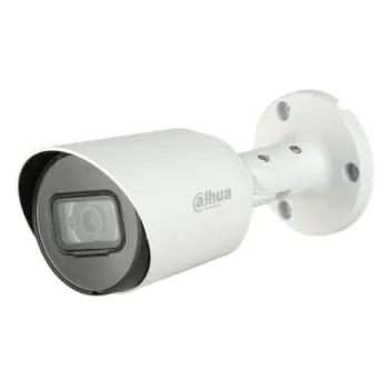 Cámara CCTV Dahua HFW1200T-36 - 2MP - Bala - Lente 3.6 mm - IR 30M - DH-HAC-HFW1200TN-0360B-S4