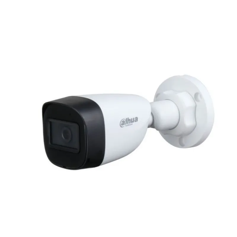 Cámara CCTV Dahua DH-HAC-HFW1801C(-A) - 8MP - Bala - Lente 2.8mm - IR 20M - Micrófono - DH-HAC-HFW1801CN-A
