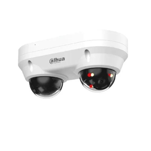Cámara IP Dahua DH-IPC-HDBW2449F-AS-E2-IL - 4MP - Domo Dual - Lente 2.8mm - Micrófono Integrado - IR 30M - Ethernet - DH-IPC-HDBW2449F-AS-E2-IL
