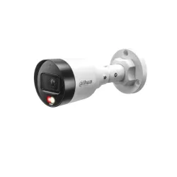 Cámara IP Dahua DH-IPC-HFW1239S1-A-IL - 2MP - Bala - Lente 2.8mm - Micrófono Integrado - Ethernet - DH-IPC-HFW1239S1-A-IL