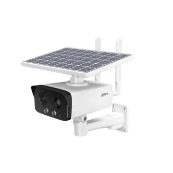Cámara IP Dahua DH-IPC-HFW2431DG-4G-SP-LA-B - 4MP - Bala - Panel Solar - Lente 2.8mm - IR 50M - Ethernet - Micrófono - DH-IPC-HFW2431DG-4G-SP-LA-B
