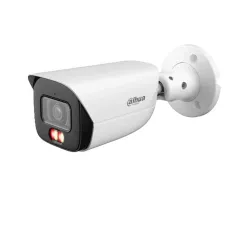 Cámara IP Dahua DH-IPC-HFW3849E-AS-IL - 8MP - Bala - Lente 2.8mm - Micrófono Integrado - Ethernet - DH-IPC-HFW3849E-AS-IL