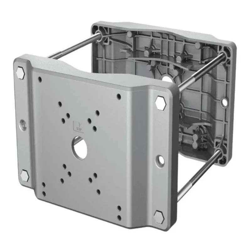 Montaje en Poste Dahua DH-PFA153-SG - Para Cámaras PTZ - Aluminio y Acero - Compatible con Brazo PFB710W-SG - DH-PFA153-SG