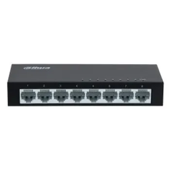 Switch Dahua PFS3008-8ET - Fast Ethernet - 8 Puertos - No Gestionado - DH-PFS3008-8ET