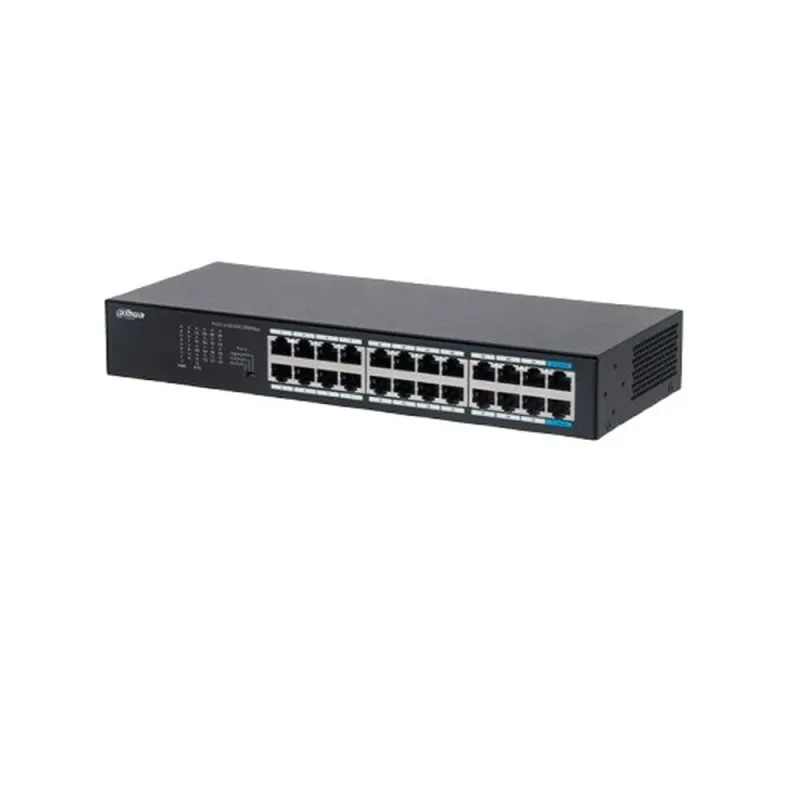Switch Dahua DH-S3024-24GT - Gigabit Ethernet - 24 Puertos - No Administrable - DH-S3024-24GT