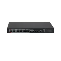 Switch Dahua DH-S4228-24GT-240 - Gigabit Ethernet - 26 Puertos - Soporta 24 PoE++ - 2 Puertos SFP - Administrable - DH-S4228-24GT-240 Switch Dahua DH-S4228-24GT-240 - Gigabit Ethernet - 26 Puertos - Soporta 24 PoE++ - 2 Puertos SFP - Administrable - DH-S4228-24GT-240