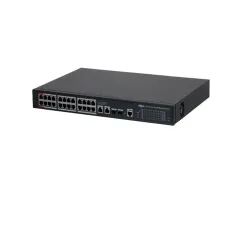 Switch Dahua S4228-24GT-360 - Gigabit Ethernet - 24 Puertos PoE++ - 2 SFP - Gestionado - DH-S4228-24GT-360 Switch Dahua S4228-24GT-360 - Gigabit Ethernet - 24 Puertos PoE++ - 2 SFP - Gestionado - DH-S4228-24GT-360