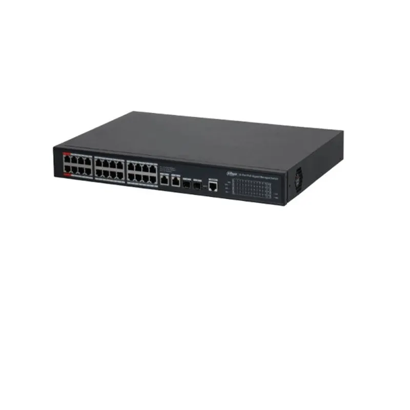 Switch Dahua S4228-24GT-360 - Gigabit Ethernet - 24 Puertos PoE++ - 2 SFP - Gestionado - DH-S4228-24GT-360