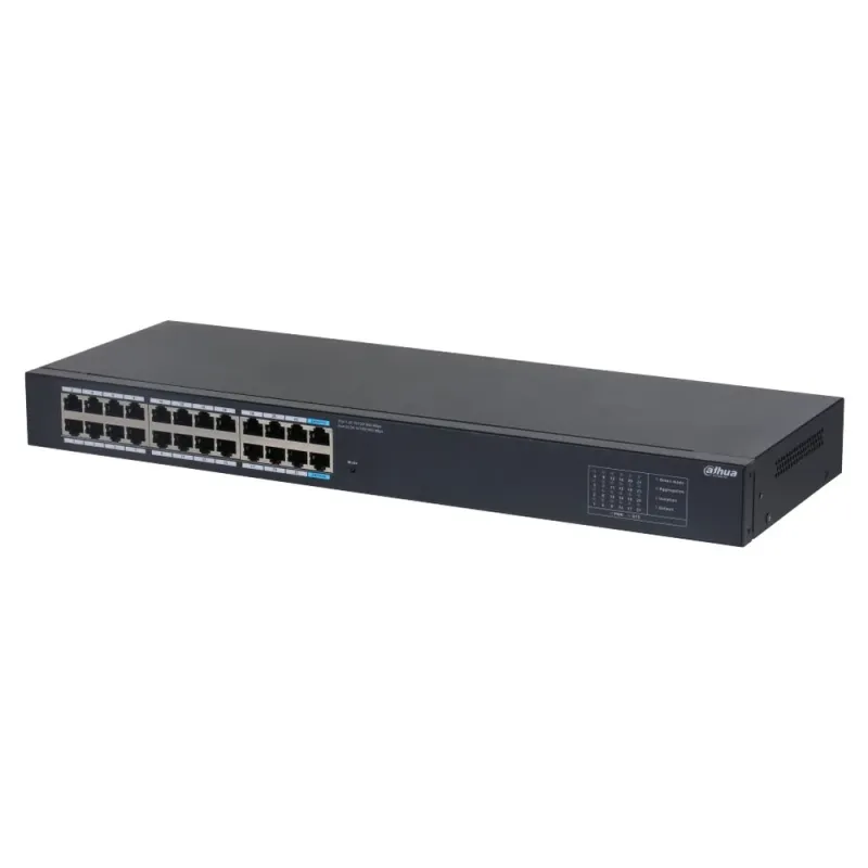 Switch Dahua SG1024 - Gigabit Ethernet - 22 Puertos - 2 Uplink - No Gestionable - DH-SG1024