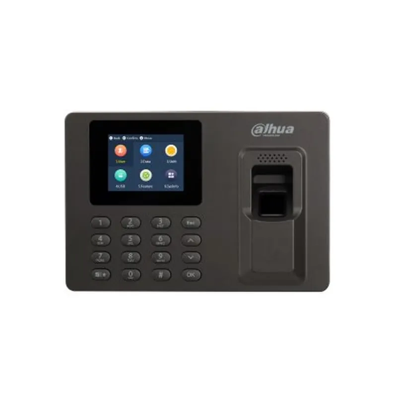 Control de Acceso Dahua ASA1222E - 2.4" - Teclado - Lector de Huellas - Negro - DHI-ASA1222E