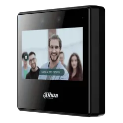Control de Asistencia DAHUA DHI-ASA3223A-W - 4.3" - Reconocimiento Facial - 2000 Rostros - Rango de Reconocimiento de 0.3 a 1.5m - Wi-Fi - DHI-ASA3223A-W