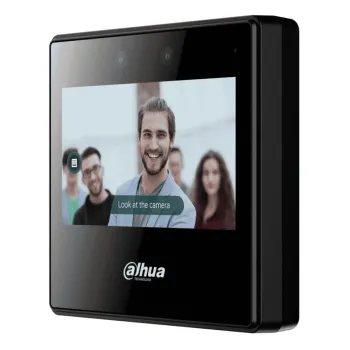 Control de Asistencia DAHUA DHI-ASA3223A-W - 4.3" - Reconocimiento Facial - 2000 Rostros - Rango de Reconocimiento de 0.3 a 1.5m - Wi-Fi - DHI-ASA3223A-W