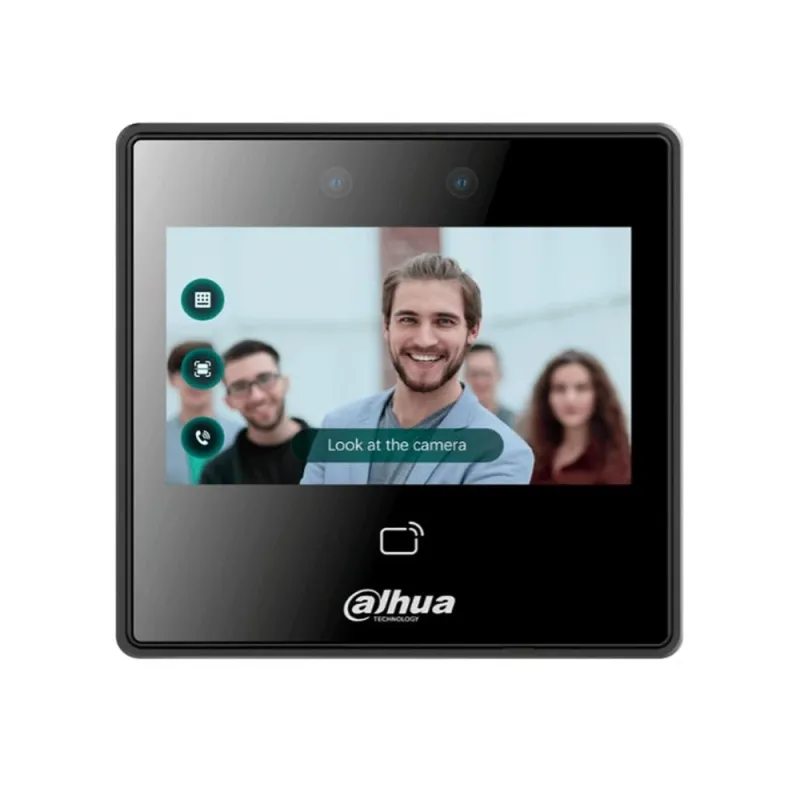 Control de Acceso Dahua DHI-ASI3213A-W - 4.3" - Reconocimiento Facial - Wi-Fi - USB - Negro - DHI-ASI3213A-W