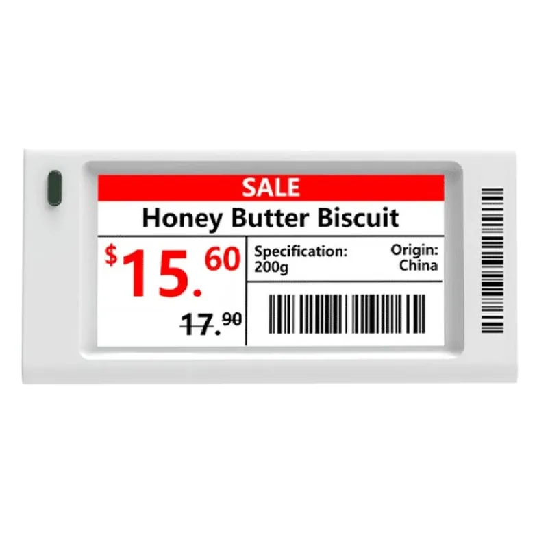 Etiqueta Electrónica Dahua ESL-E026A - 2.66" - Bluetooth - 256 Colores LED - DHI-ESL-E026A