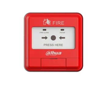 Estación Manual de Alarma Dahua DHI-HY-1200 - 2 Hilos - 24V - DHI-HY-1200
