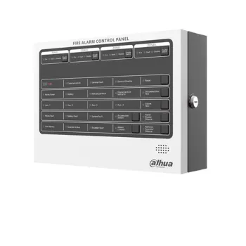 Panel de Alarma Contra Incendios Dahua DHI-HY-C102-4 - 4 Zonas - Hasta 32 Detectores por Zona - RS-485 - Ethernet - DHI-HY-C102-4