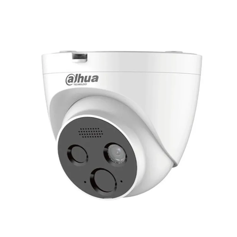 Cámara IP Dahua DHI-HY-FT431LDP - 4MP - 10M Detección de Calor - Micrófono y Bocina Integrados - Ethernet - DHI-HY-FT431LDP