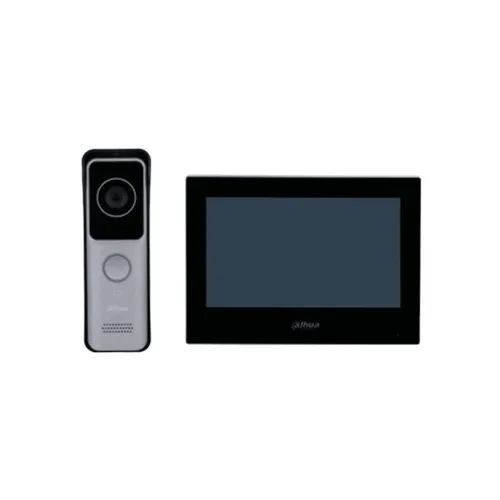 Kit de Videoportero Dahua DHI-KTW02 - 2MP - 7" - Incluye Frente de Calle - Wi-Fi - DHI-KTW02