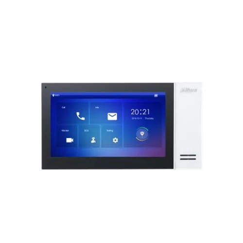 Monitor IP Dahua VTH2421FW-P - 7" - Touch - Interior - Para Videoportero - Blanco - DHI-VTH2421FW-P Monitor IP Dahua VTH2421FW-P - 7" - Touch - Interior - Para Videoportero - Blanco - DHI-VTH2421FW-P