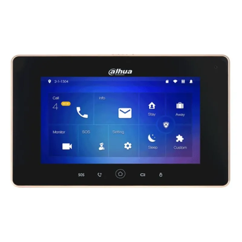 Monitor IP Touch Dahua VTH5221DS2 - 7" - 1024 x 600 - Wi-Fi - Ethernet - RS-485 - DHI-VTH5221D-S2