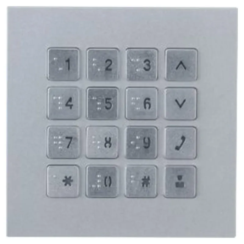 Módulo Dahua VTO4202FMK - Teclado Numérico - Antivandálico - DHI-VTO4202F-MK