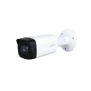 Cámara IP Dahua HAC-HFW1500TH-I8 - 5MP - Bala - Lente 3.6mm - IR 80M - Ethernet - HAC-HFW1500TH-I8