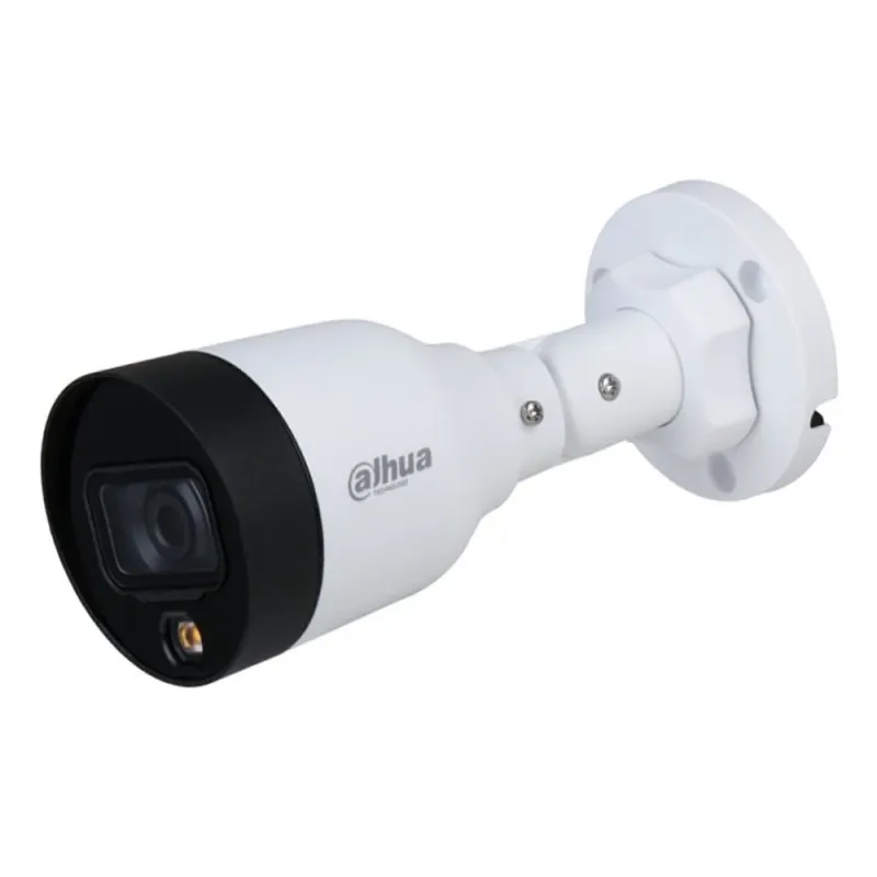Cámara IP Dahua IPC-HFW1239S1-LED-S4 - 2MP - Bala - Lente Fijo 2.8 mm - Luz 15M - Exterior - IP67 - IPC-HFW1239S1-LED-S4