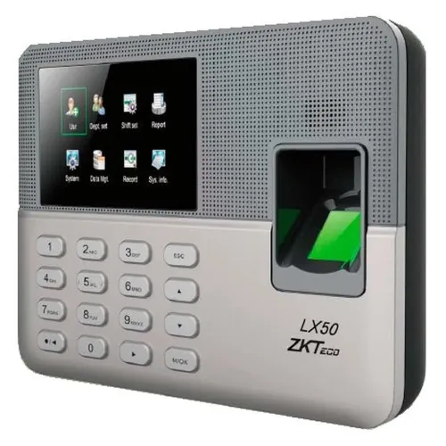 Control de Asistencia ZkTeco - Huella digital - 500 Usuarios - Administrador Vía Excel - LX50 Control de Asistencia ZkTeco - Huella digital - 500 Usuarios - Administrador Vía Excel - LX50