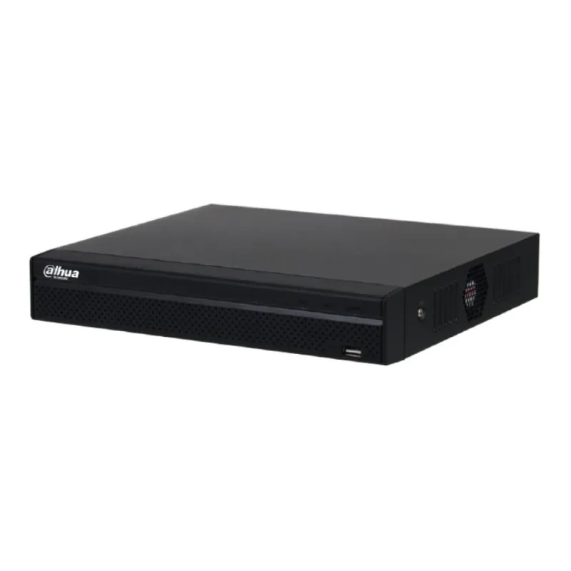 NVR Dahua NVR1104HS-P-S3/H - 4 Canales IP - Hasta 8TB - HDMI - VGA - USB - PoE - NVR1104HS-P-S3/H