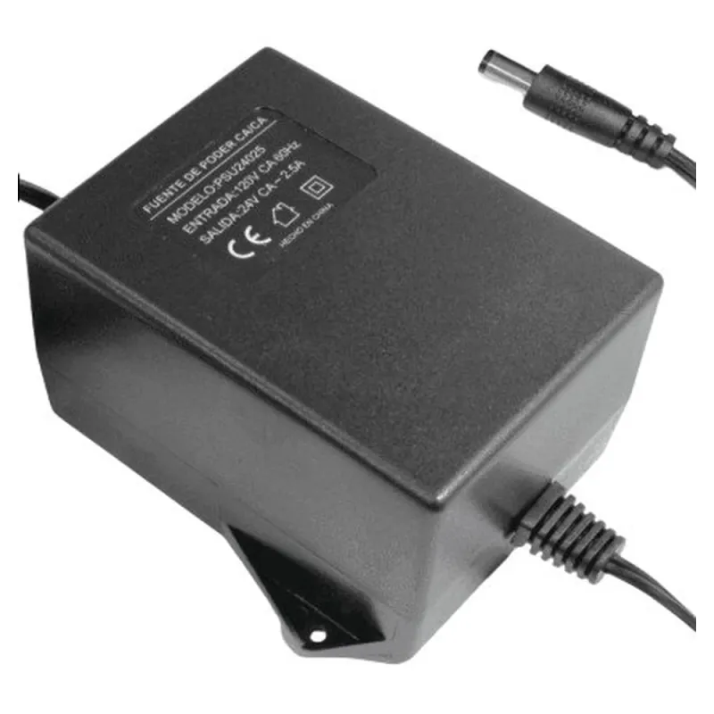 Fuente de Poder SAXXON PSU24025 - 24 Vca - 2.5 Amp - PSU24025