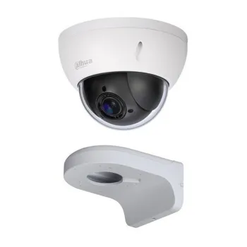 Cámara CCTV Dahua SD22204IGCPAK - 2MP - Domo - Incluye Brazo de Pared PFB203W - SD22204IGCPAK