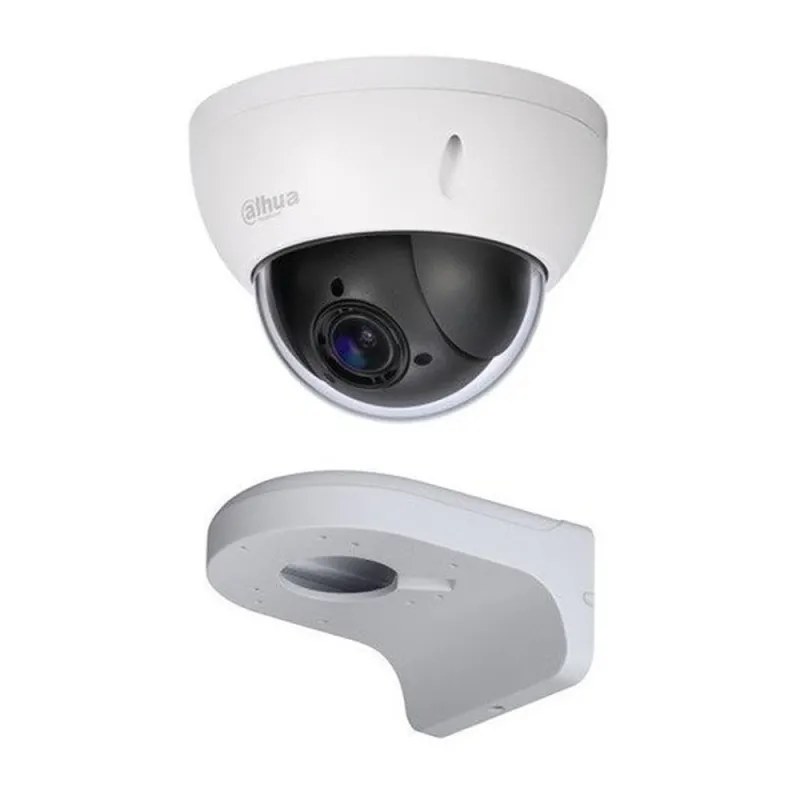 Cámara CCTV Dahua SD22204IGCPAK - 2MP - Domo - Incluye Brazo de Pared PFB203W - SD22204IGCPAK