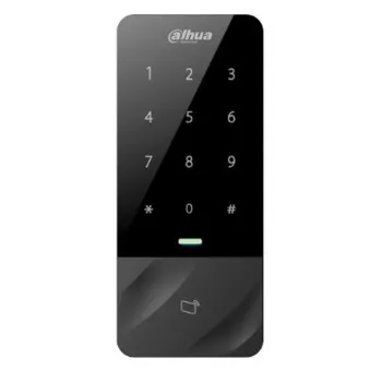 Lector de Tarjetas Dahua ASI1201E-D - Tarjetas MIFARE - Exterior - Negro - ASI1201E-D