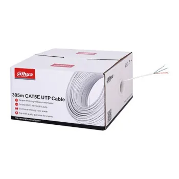 Bobina Dahua PFM920I-5EUN - Cat5e - 305M - Blanco - DH-PFM920I-5EUN