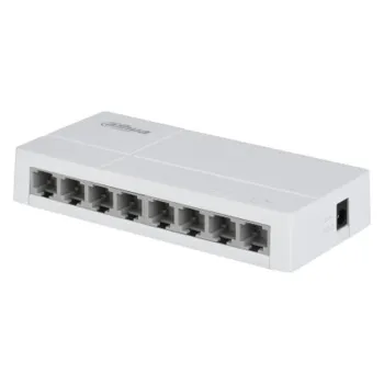 Switch Dahua SF1008L - Fast Ethernet - 8 Puertos - No Gestionado - DH-SF1008L