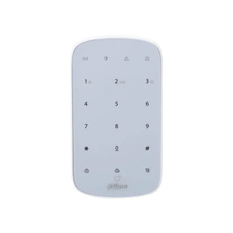 Teclado Dahua DHI-ARK30T-W2 - Inalámbrico - Touch - Hasta 32 Usuarios - Pin o Tarjetas Mifare - DHI-ARK30T-W2